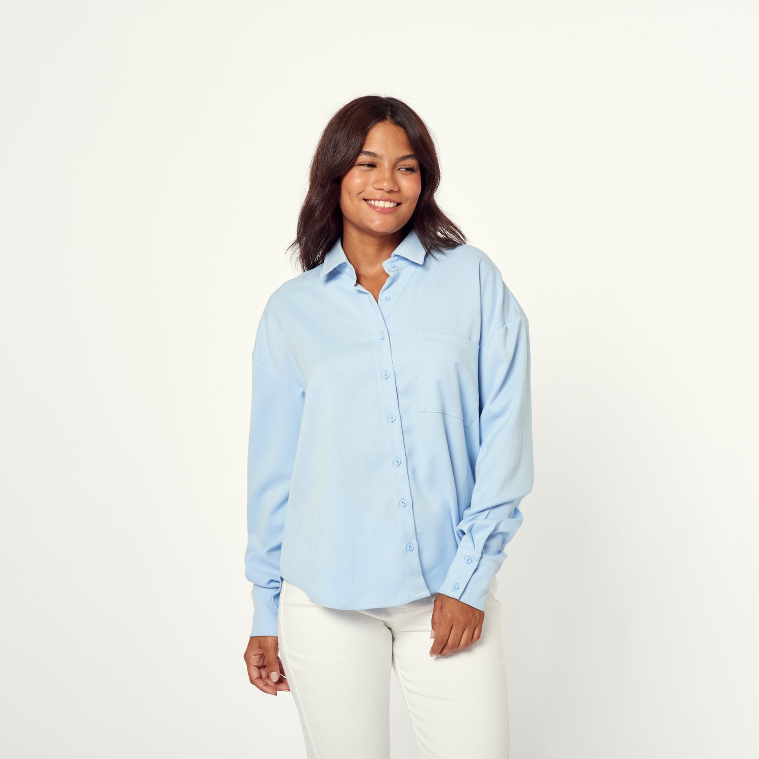 Blusa Frontera Celeste