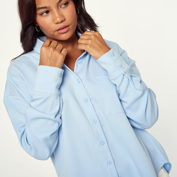 Blusa Frontera Celeste