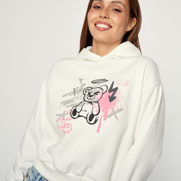 Polera Teddy Happy Hueso