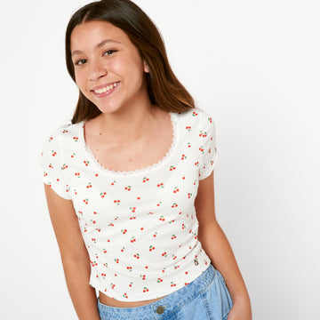 Polo Cherry Pie Print