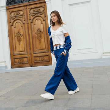 Pantalon Azucena Azul