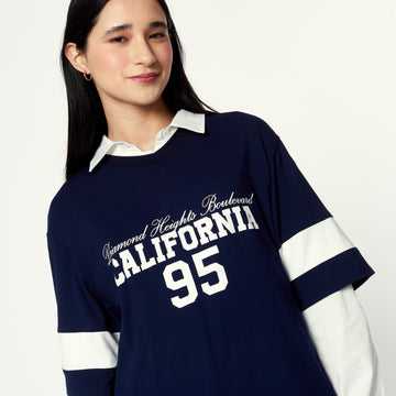Polo Over You Azul