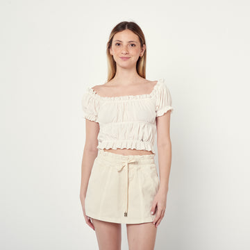 Blusa Almen Crema