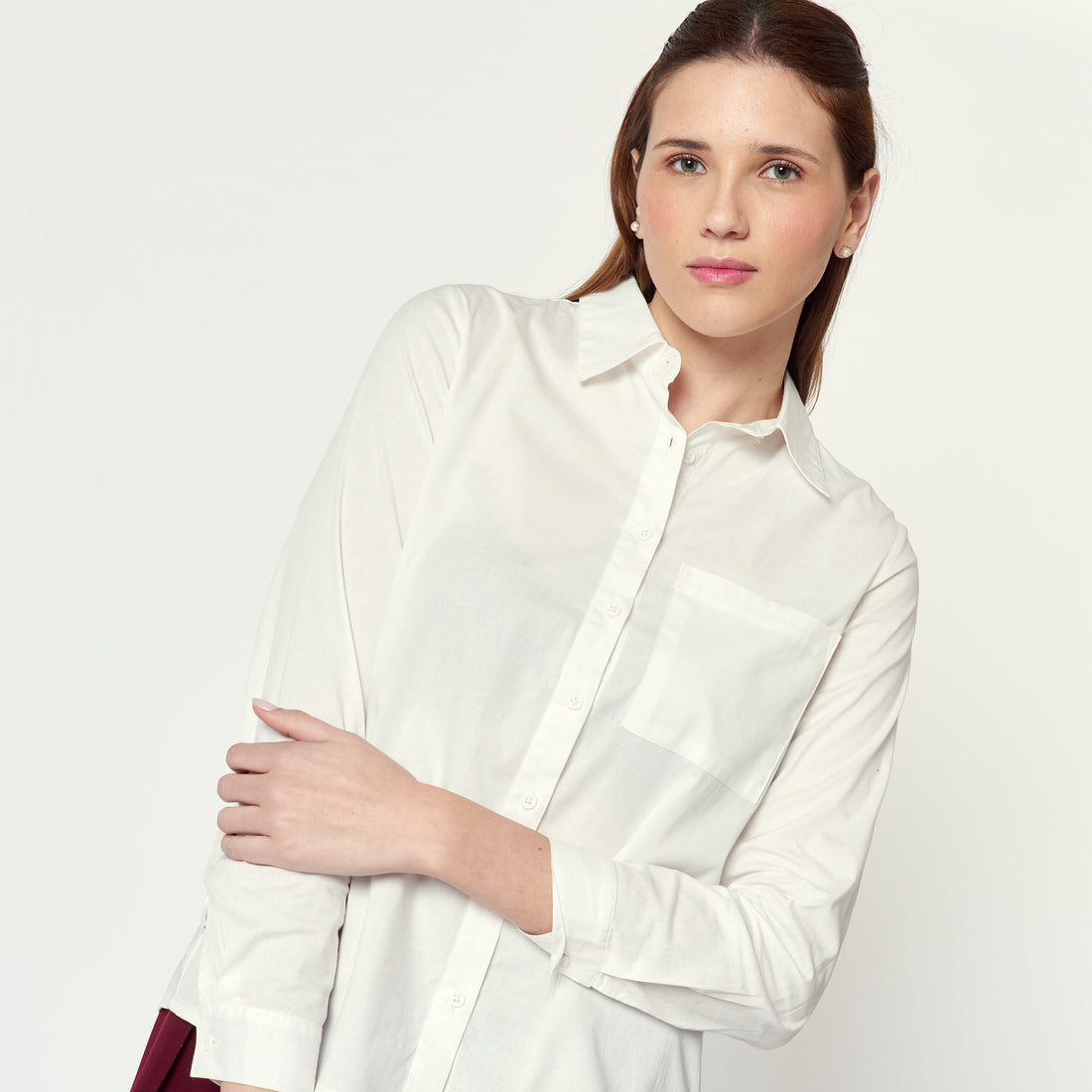 Blusa Almendra Hueso