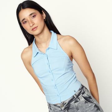 Blusa Anastacia Celeste