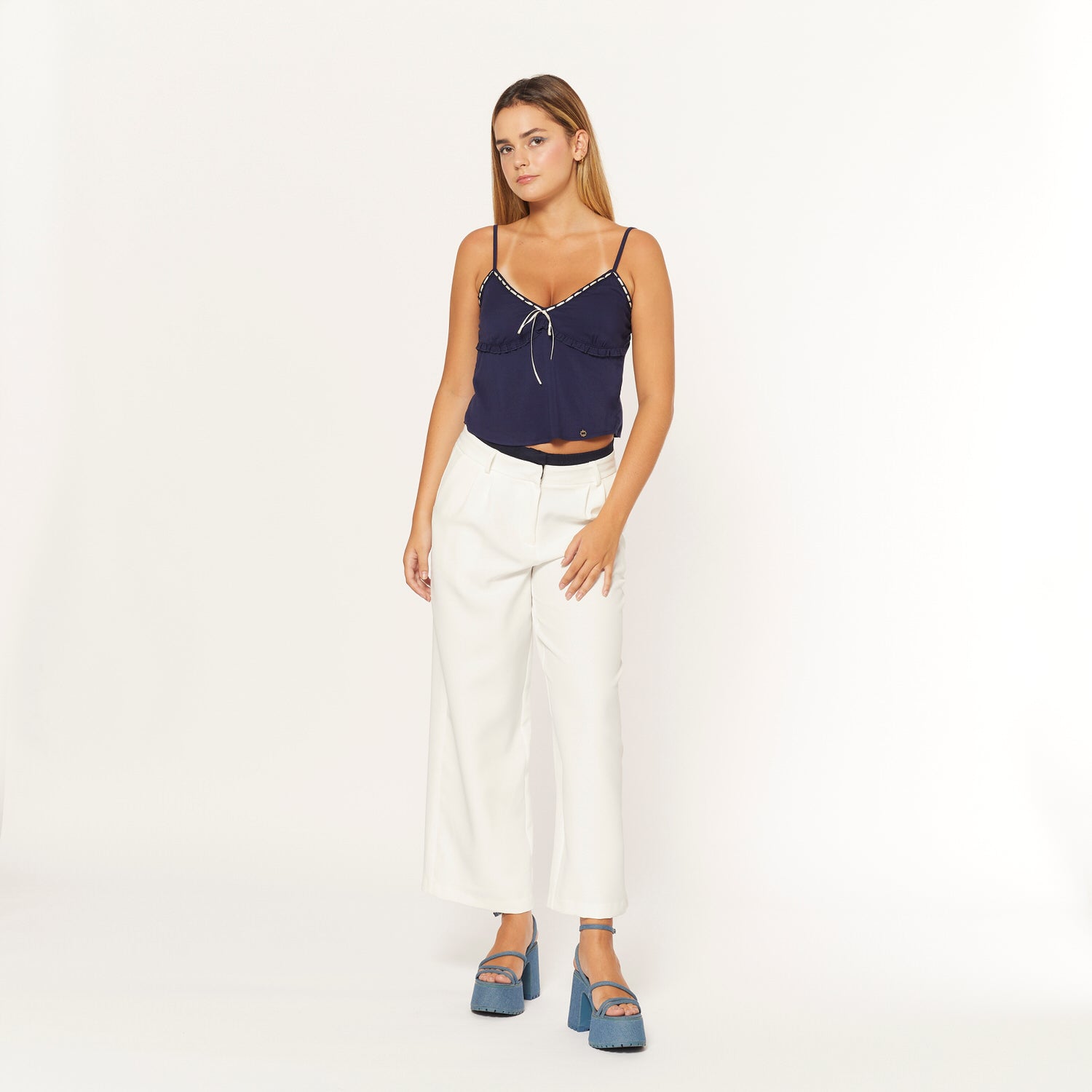 Blusa Andy Azul Marino