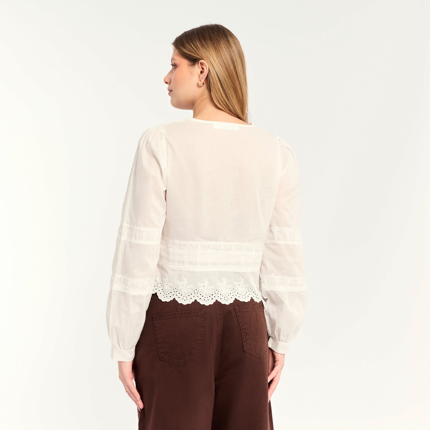 Blusa Brenda Hueso
