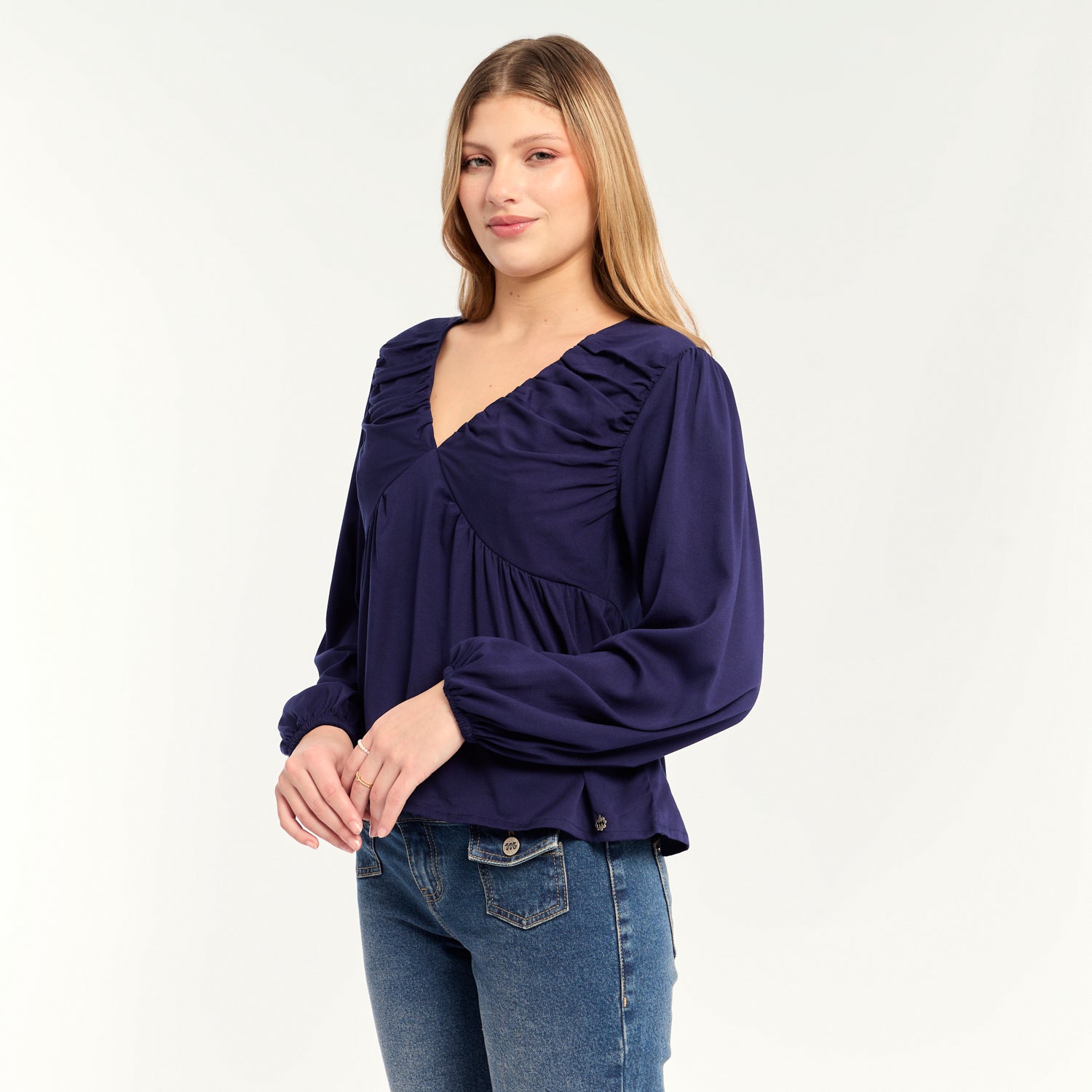 Blusa Brigitte Azul