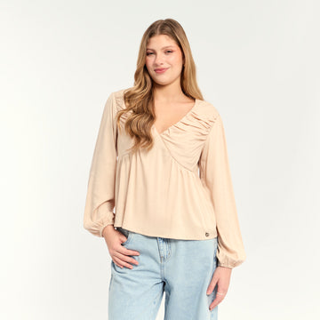 Blusa Brigitte Beige