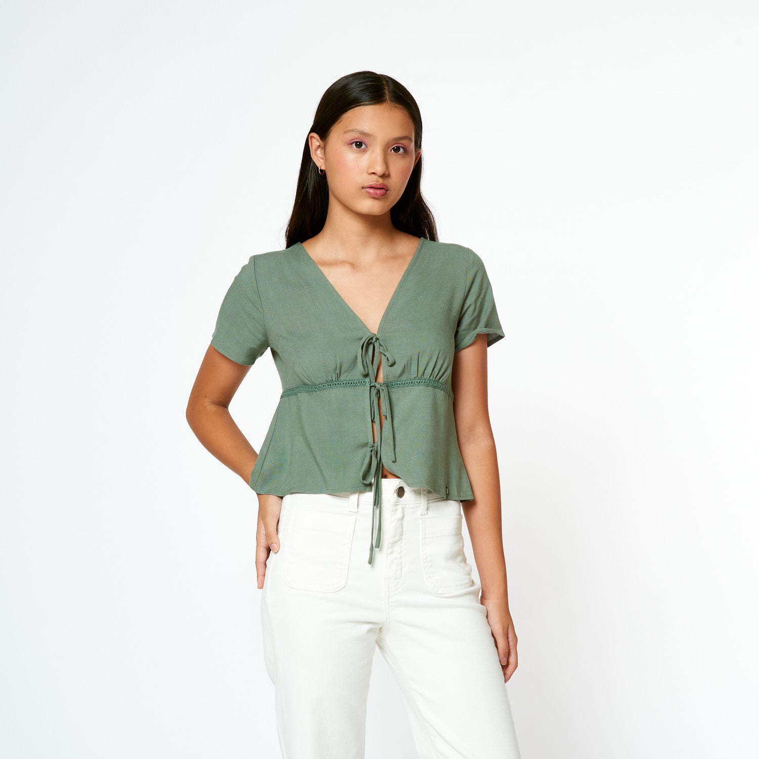 Blusa Bronce Verde