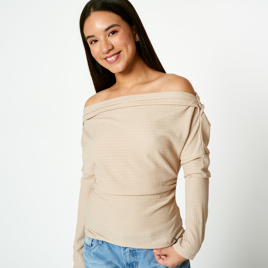 Blusa Bru Beige