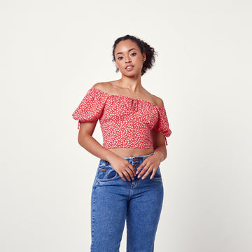 Blusa Caia Rojo