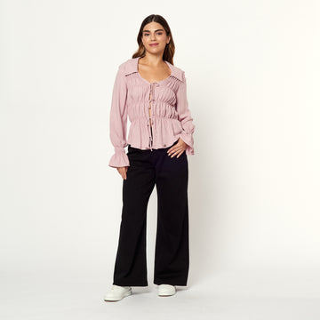 Blusa Edith Palo Rosa