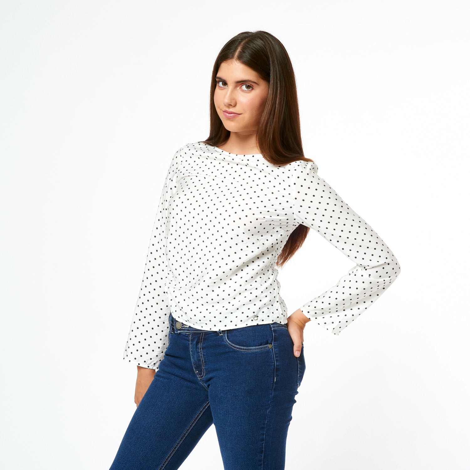 Blusa Fleur Print