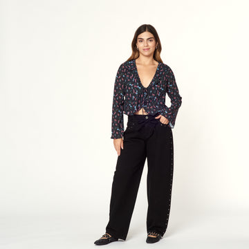 Blusa Fragment Print