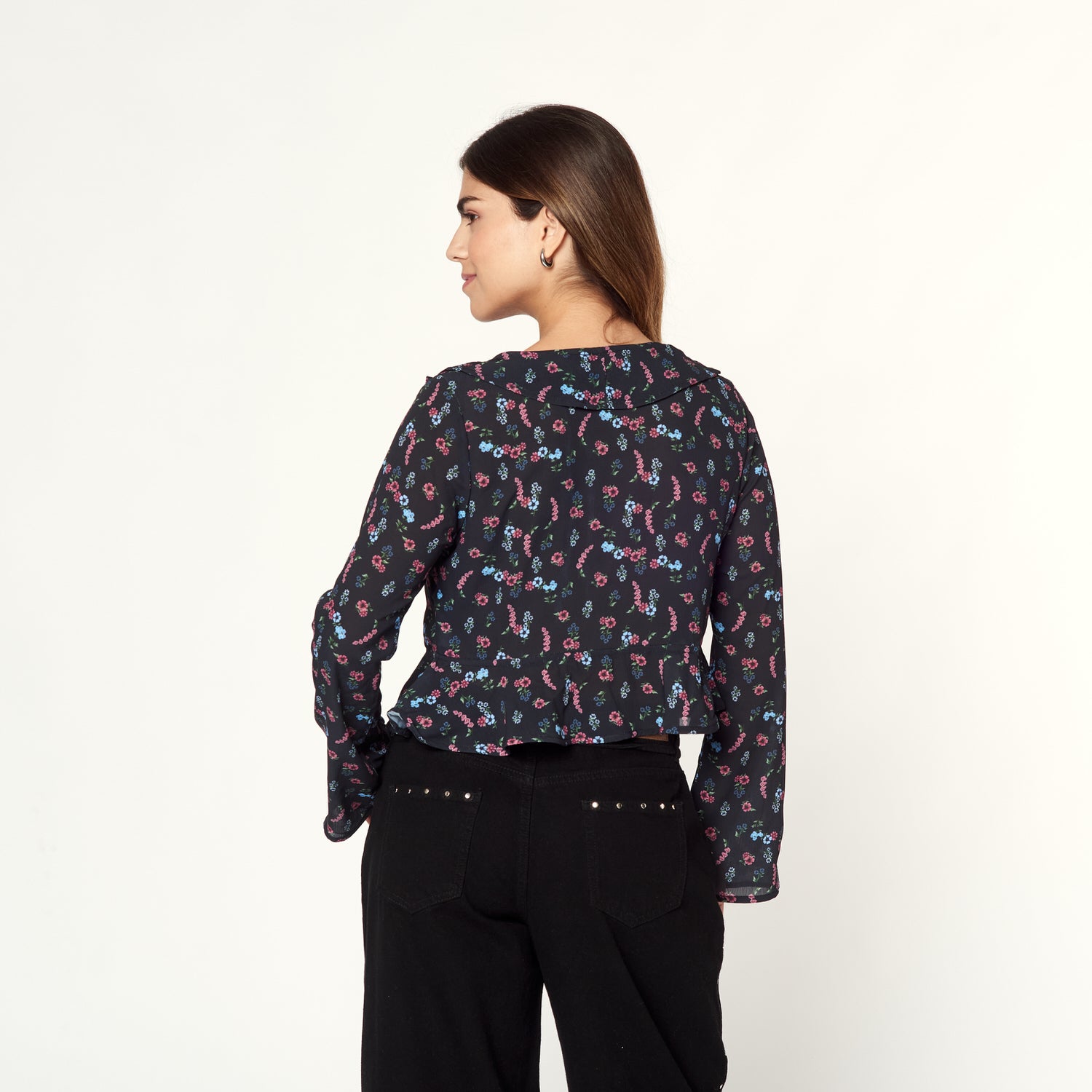 Blusa Fragment Print
