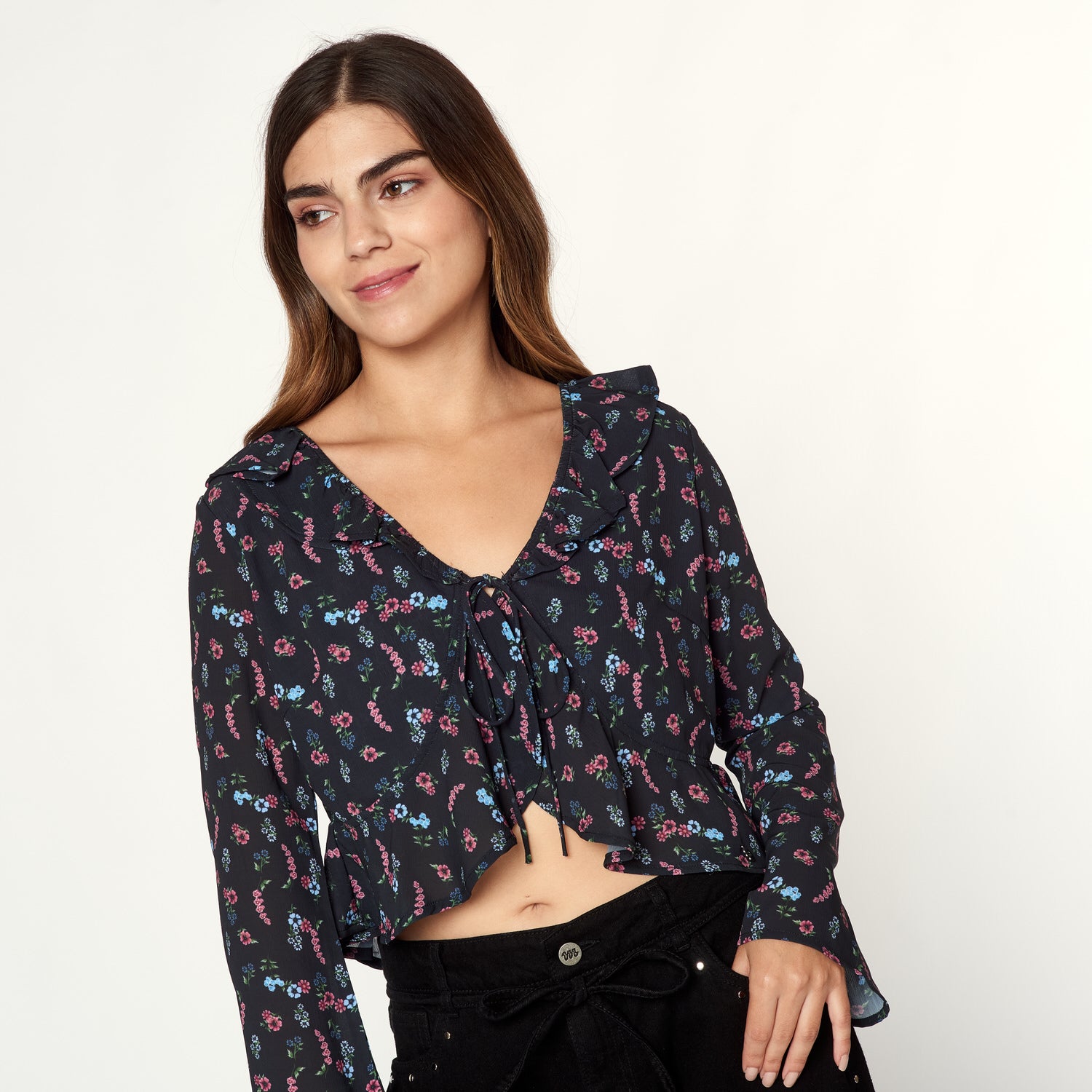 Blusa Fragment Print