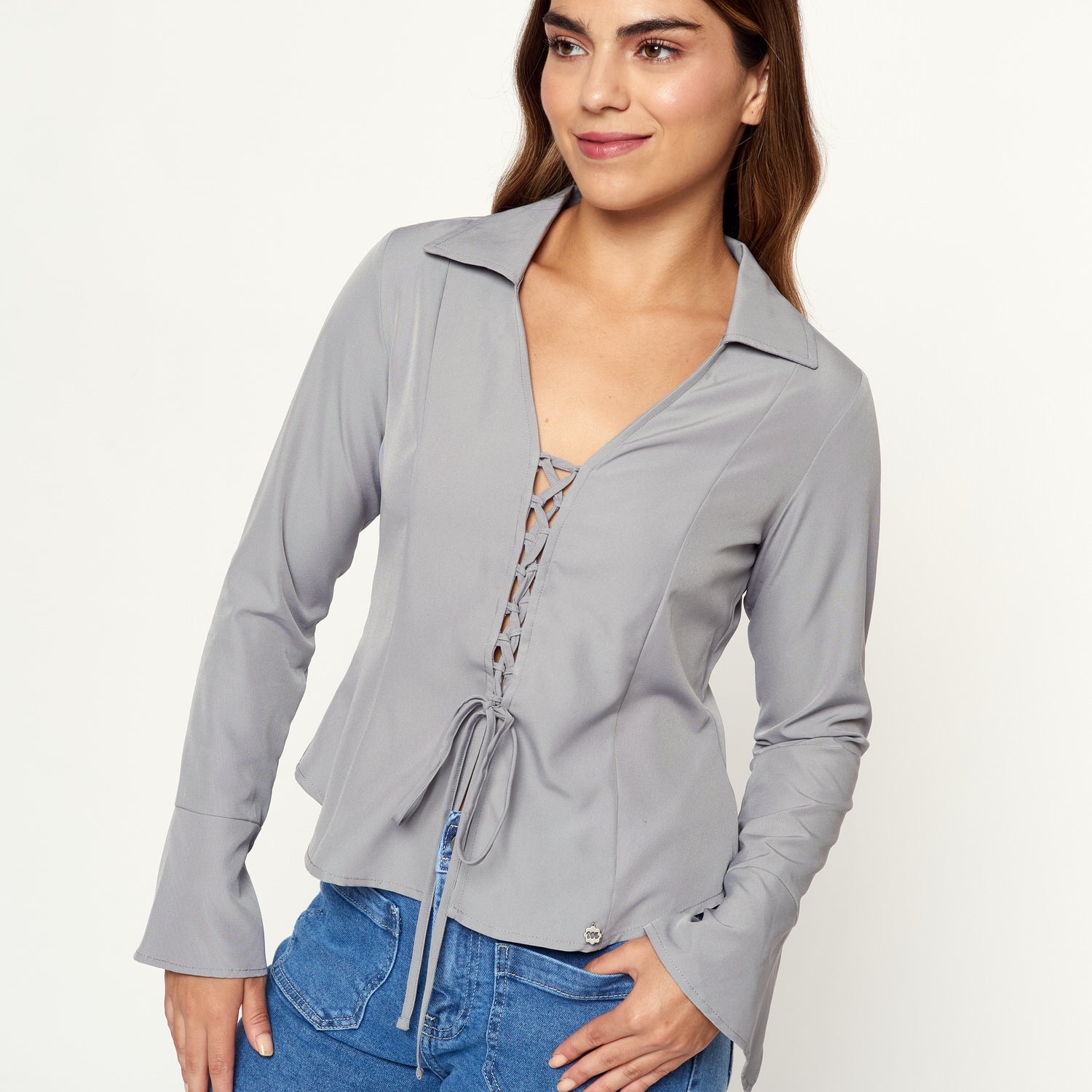 Blusa Genesis Gris