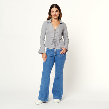 Blusa Genesis Gris