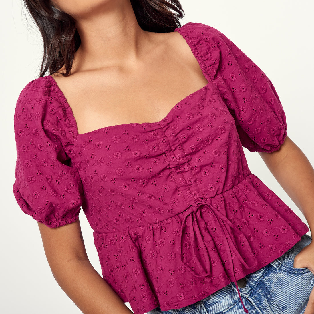 Blusa Grecia Magenta