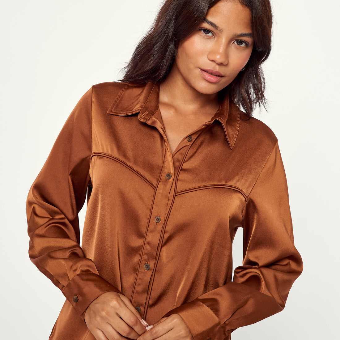 Blusa Leticia Marron