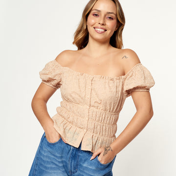 Blusa Lily Crema