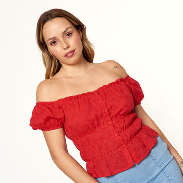 Blusa Lily Rojo
