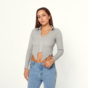 Blusa Lina Gris