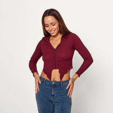 Blusa Lina Guinda