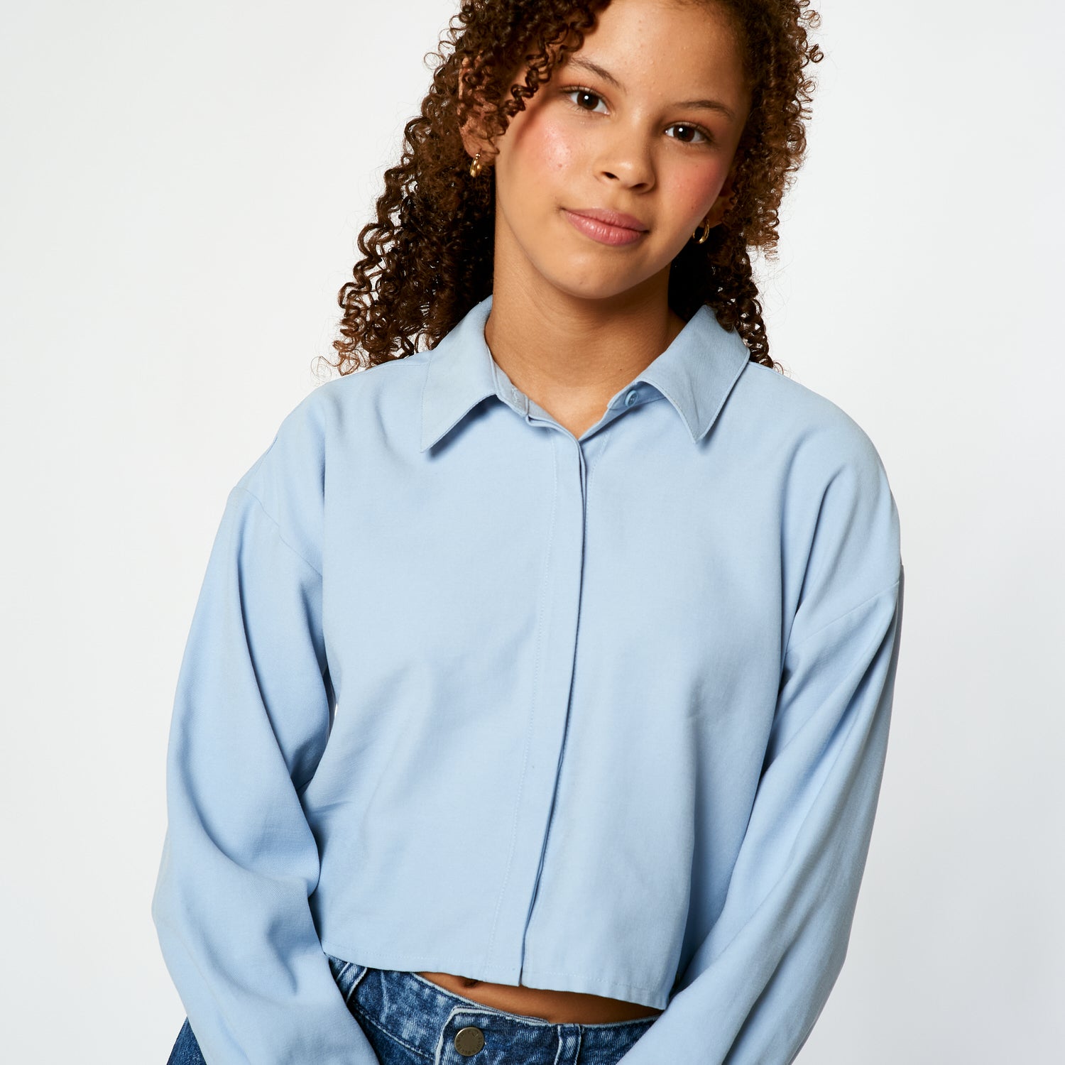 Blusa Lottie Celeste