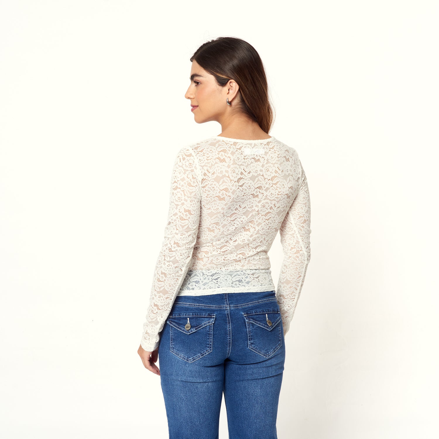 Blusa Luxe Hueso