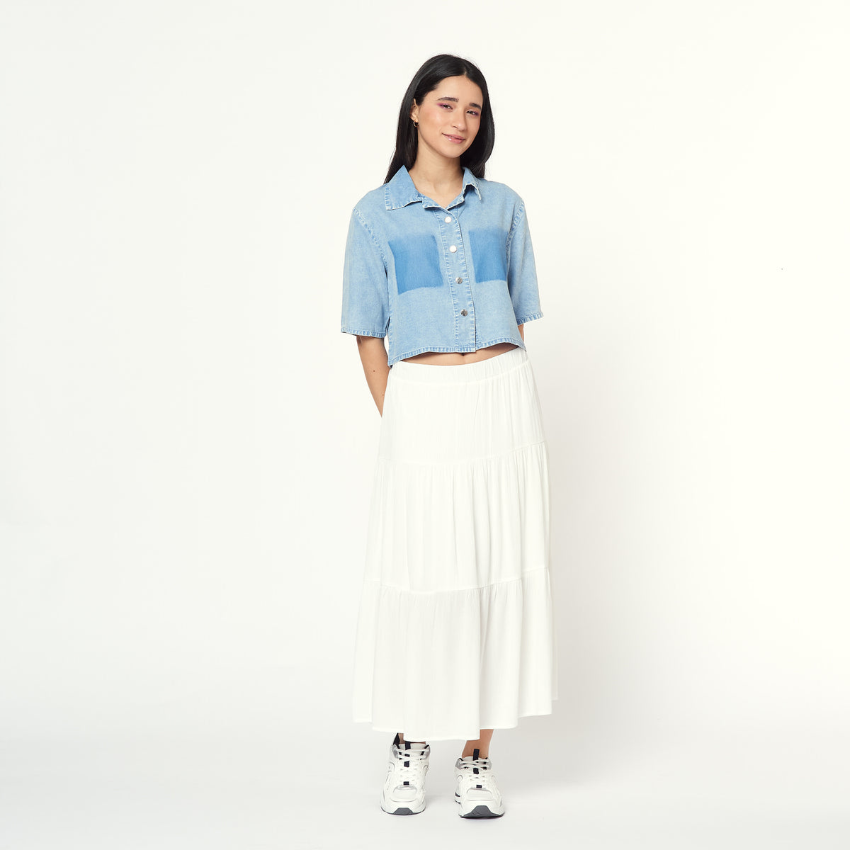 Blusa Malaga Celeste