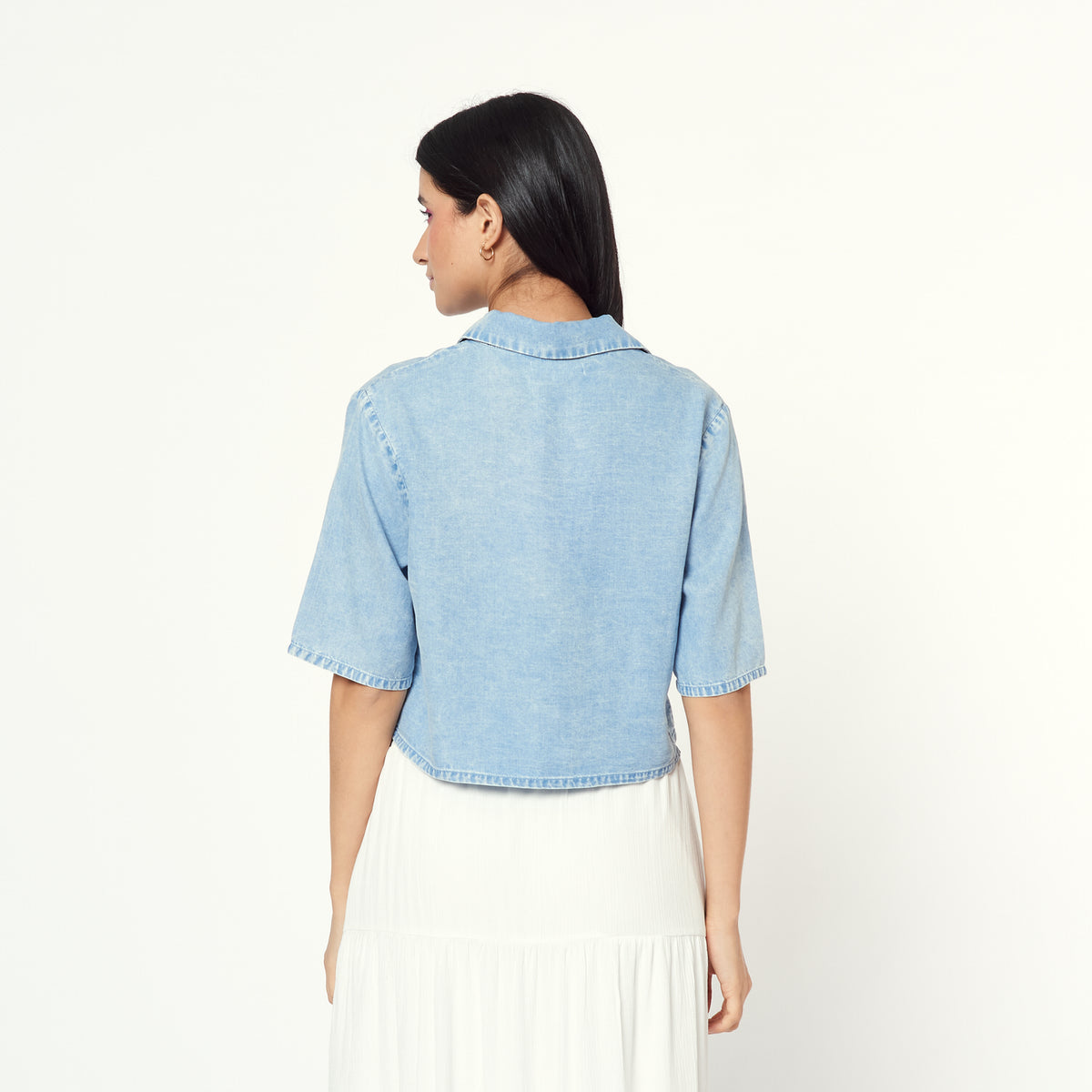 Blusa Malaga Celeste