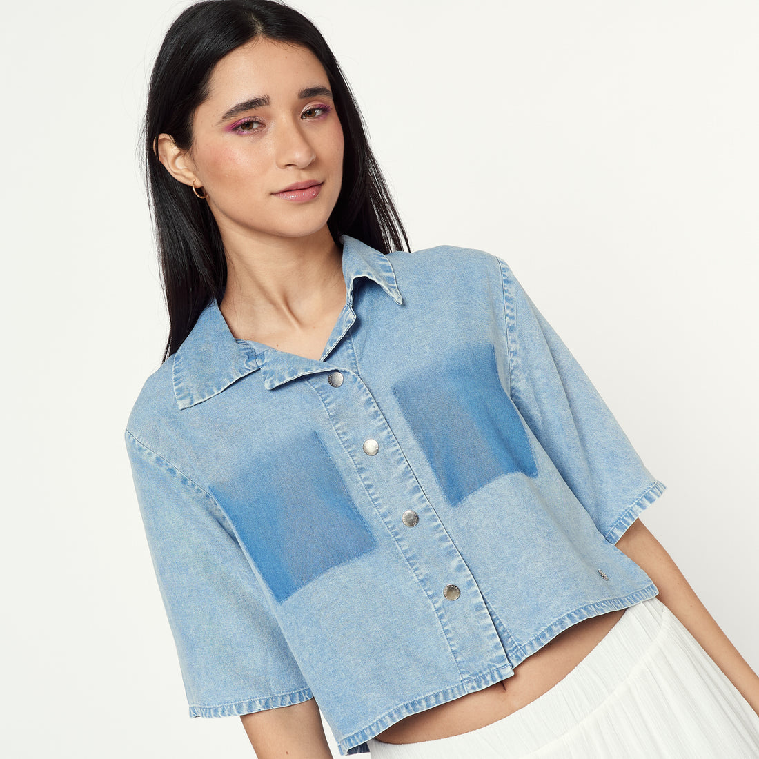 Blusa Malaga Celeste