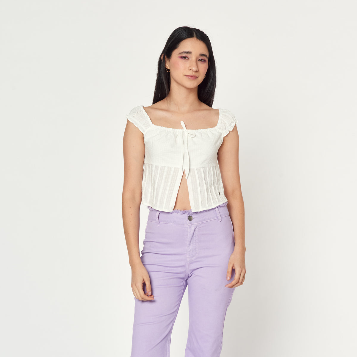 Blusa Moana Hueso