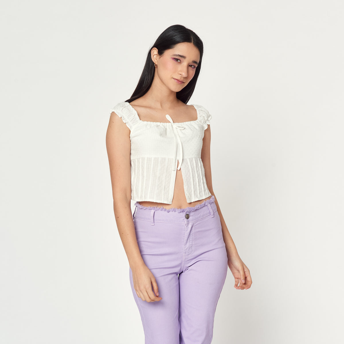 Blusa Moana Hueso