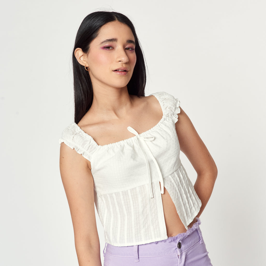 Blusa Moana Hueso
