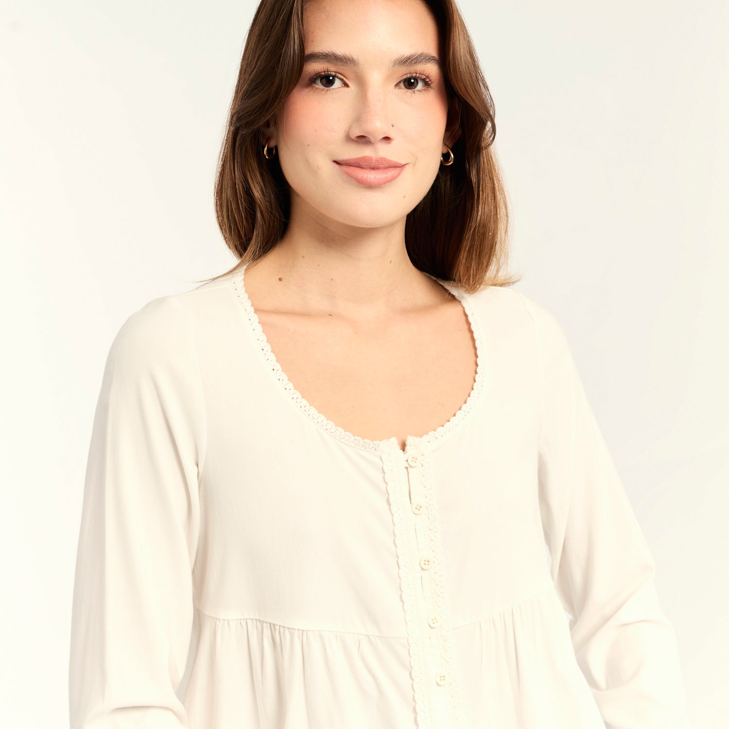 Blusa Nekani Hueso