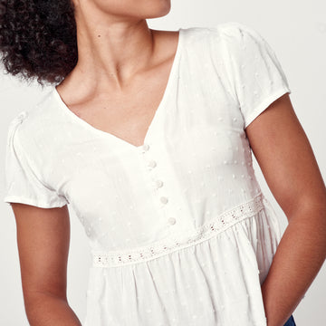 Blusa New Fer Hueso