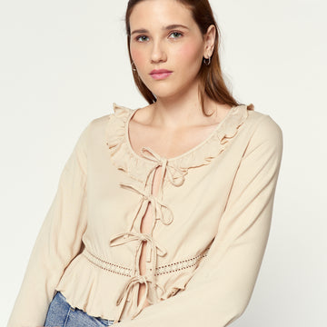 Blusa Noe Crema