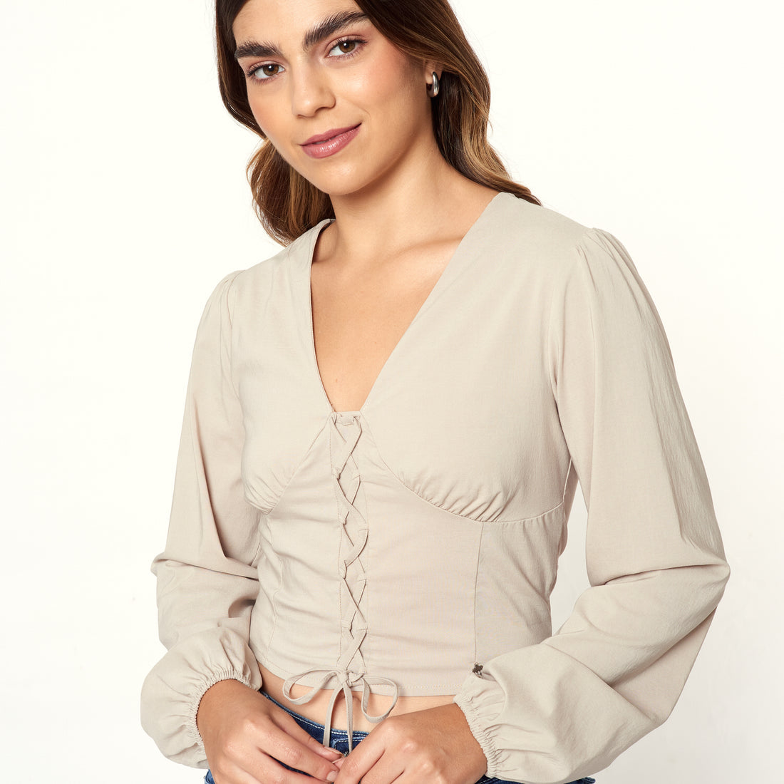 Blusa Nudo Beige