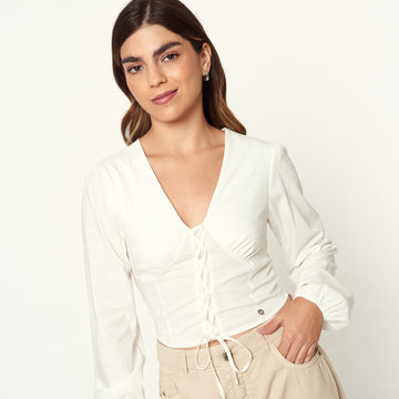 Blusa Nudo Hueso