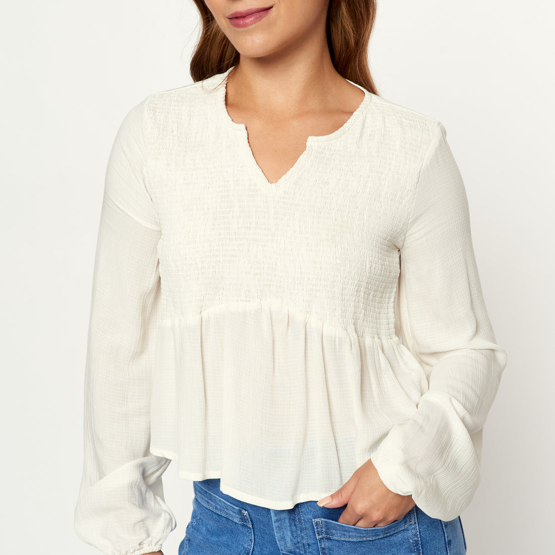 Blusa Nyla Crema