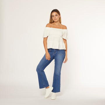 Blusa Ofelia Hueso