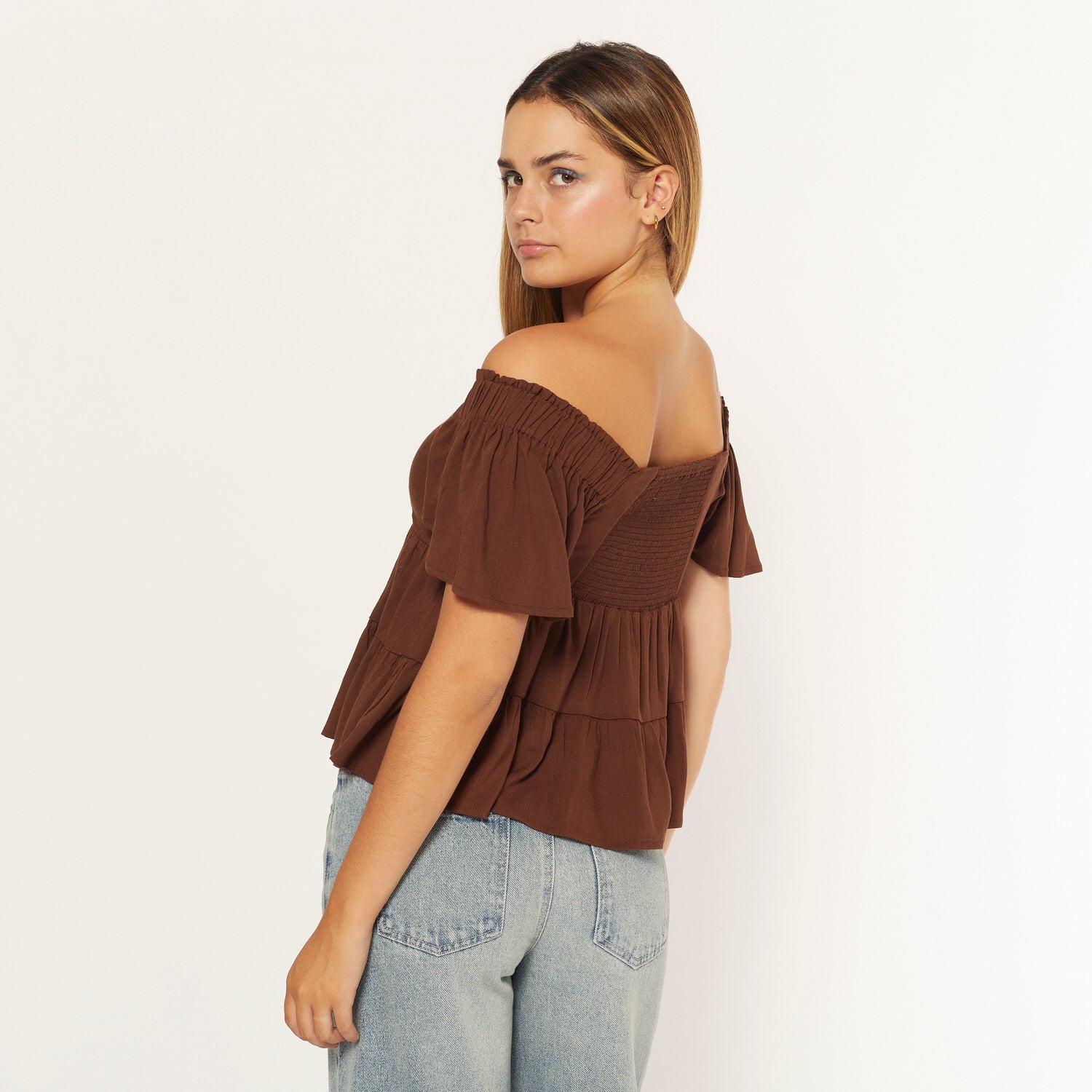 Blusa Ofelia Marron