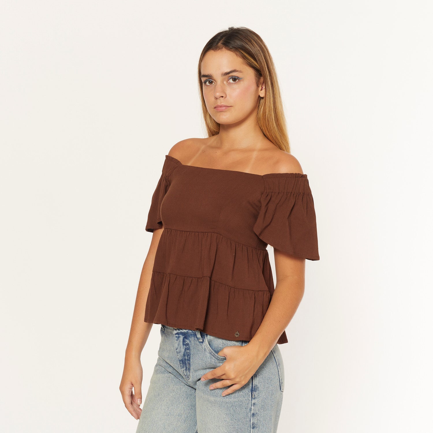 Blusa Ofelia Marron
