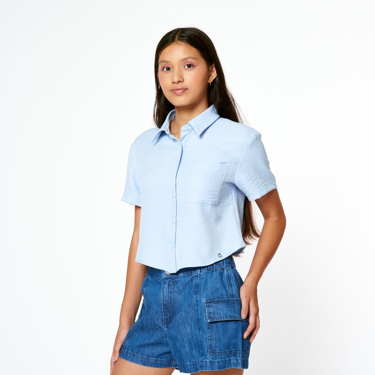 Blusa Ondina Celeste