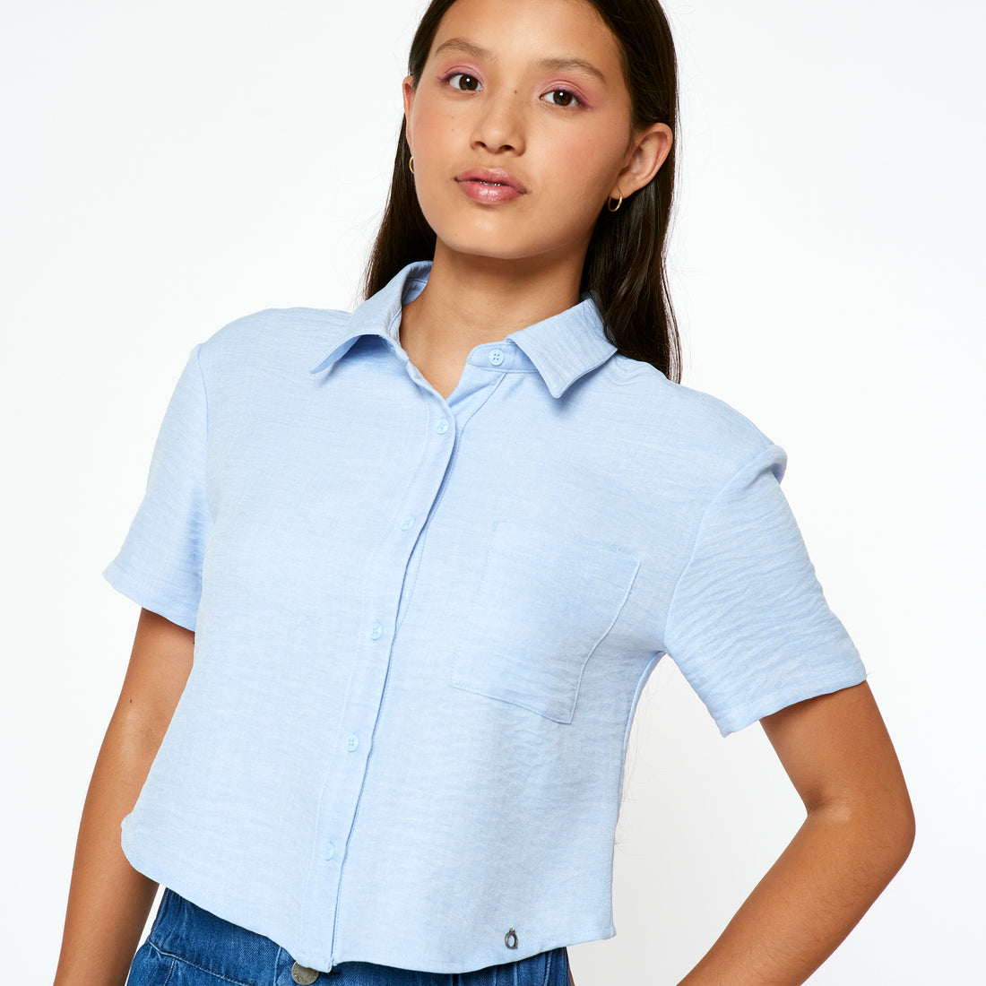 Blusa Ondina Celeste