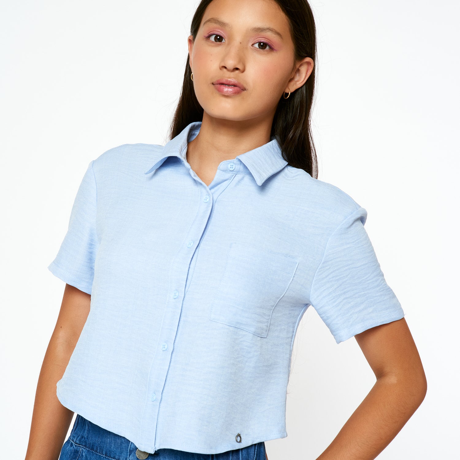 Blusa Ondina Celeste