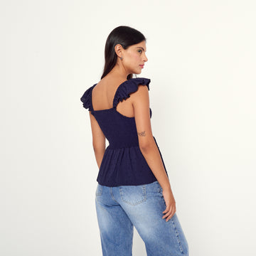 Blusa Pamila Azul